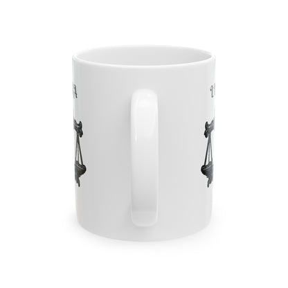 Libra Ceramic Mug, (11oz, 15oz)