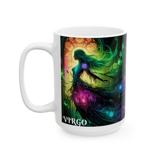 VIRGO Ceramic Mug, (11oz, 15oz)