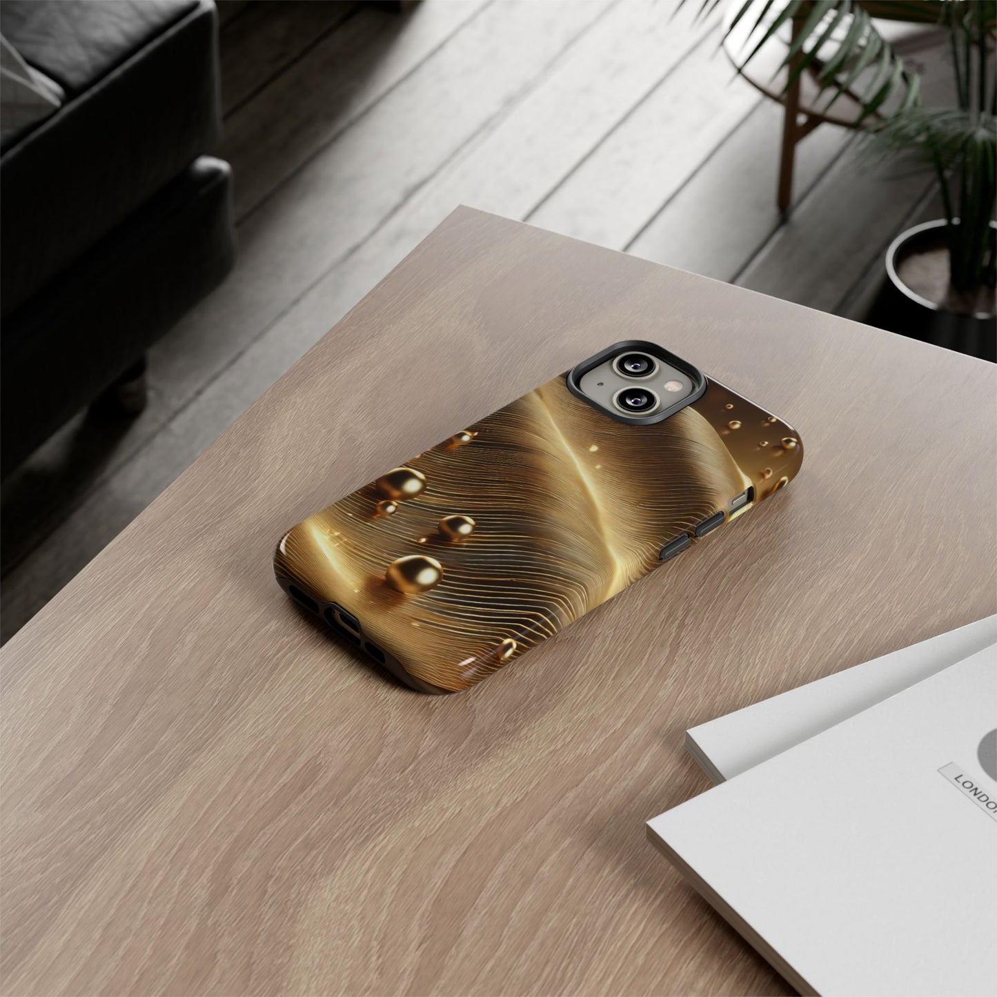 iPhone 16 ...Gold Tough Cases