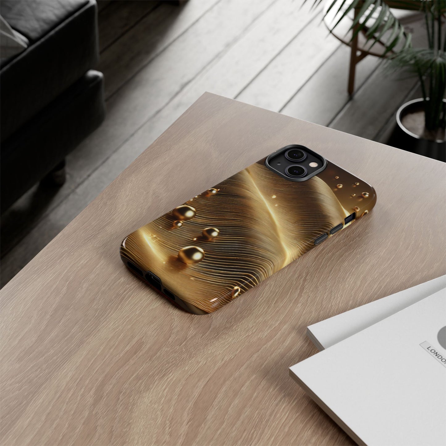 iPhone 16 ...Gold Tough Cases