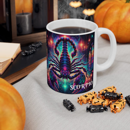 SCORPIO Ceramic Mug, (11oz, 15oz)