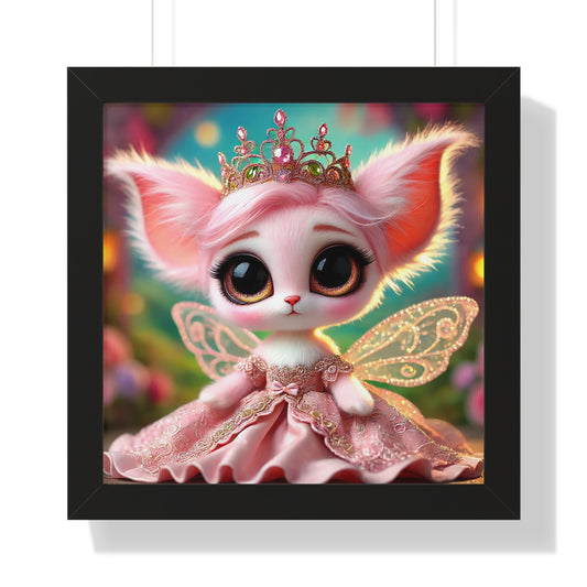 Framed Vertical Poster Laura the Princess Fairyland Guardian