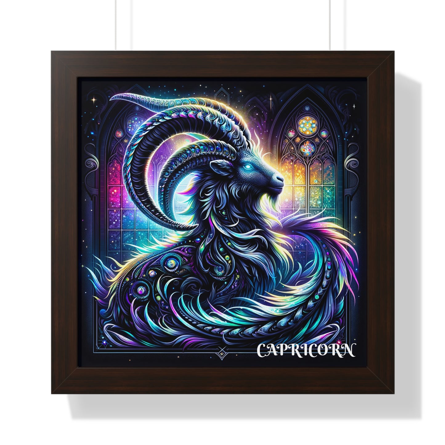 CAPRICORN Framed Vertical Poster