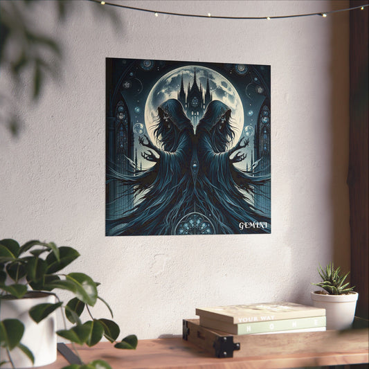 GEMINI Matte Vertical Posters