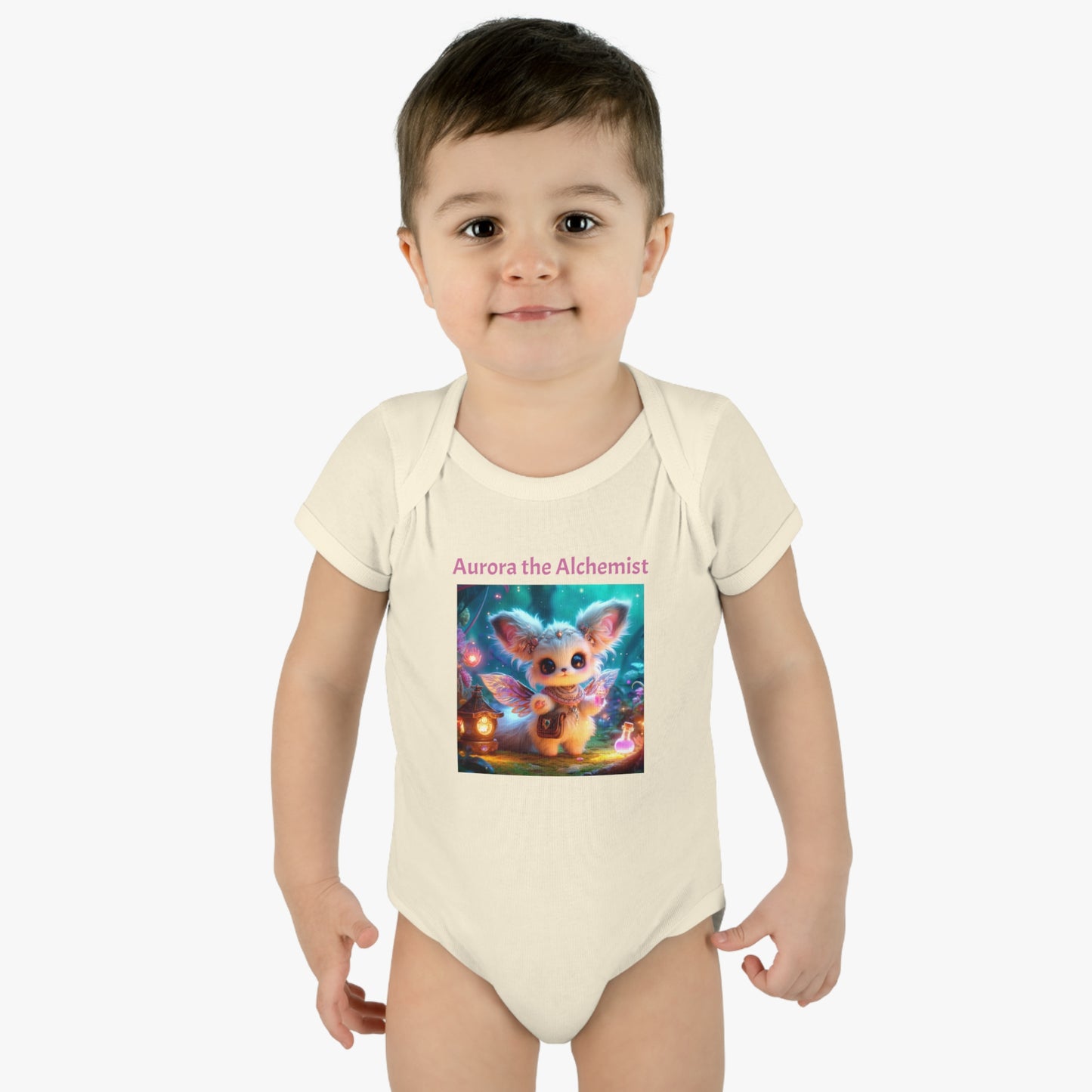 Infant Baby Rib Bodysuit Aurora the Alchemist