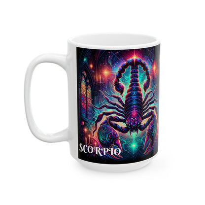 SCORPIO Ceramic Mug, (11oz, 15oz)