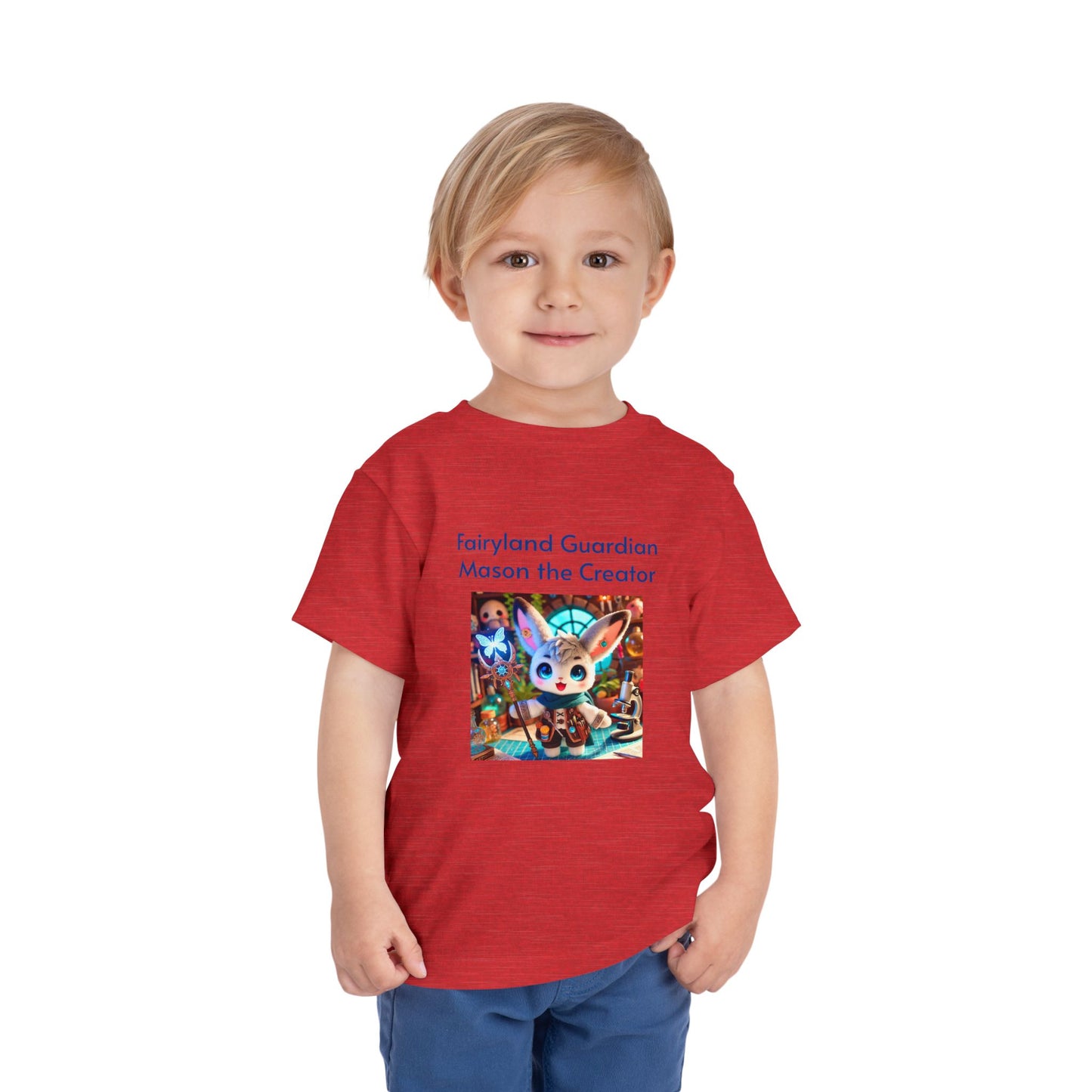 Toddler Tee - Mason the Creator - Cute & Magical Design for Kids