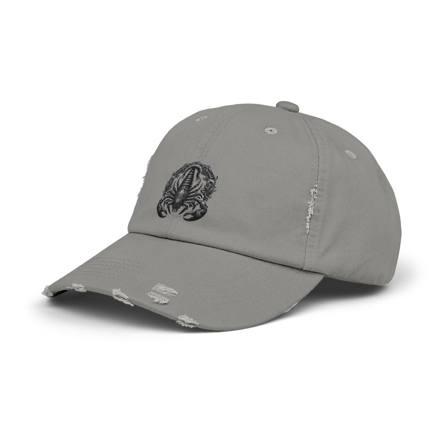 SCORPIO Unisex Distressed Cap