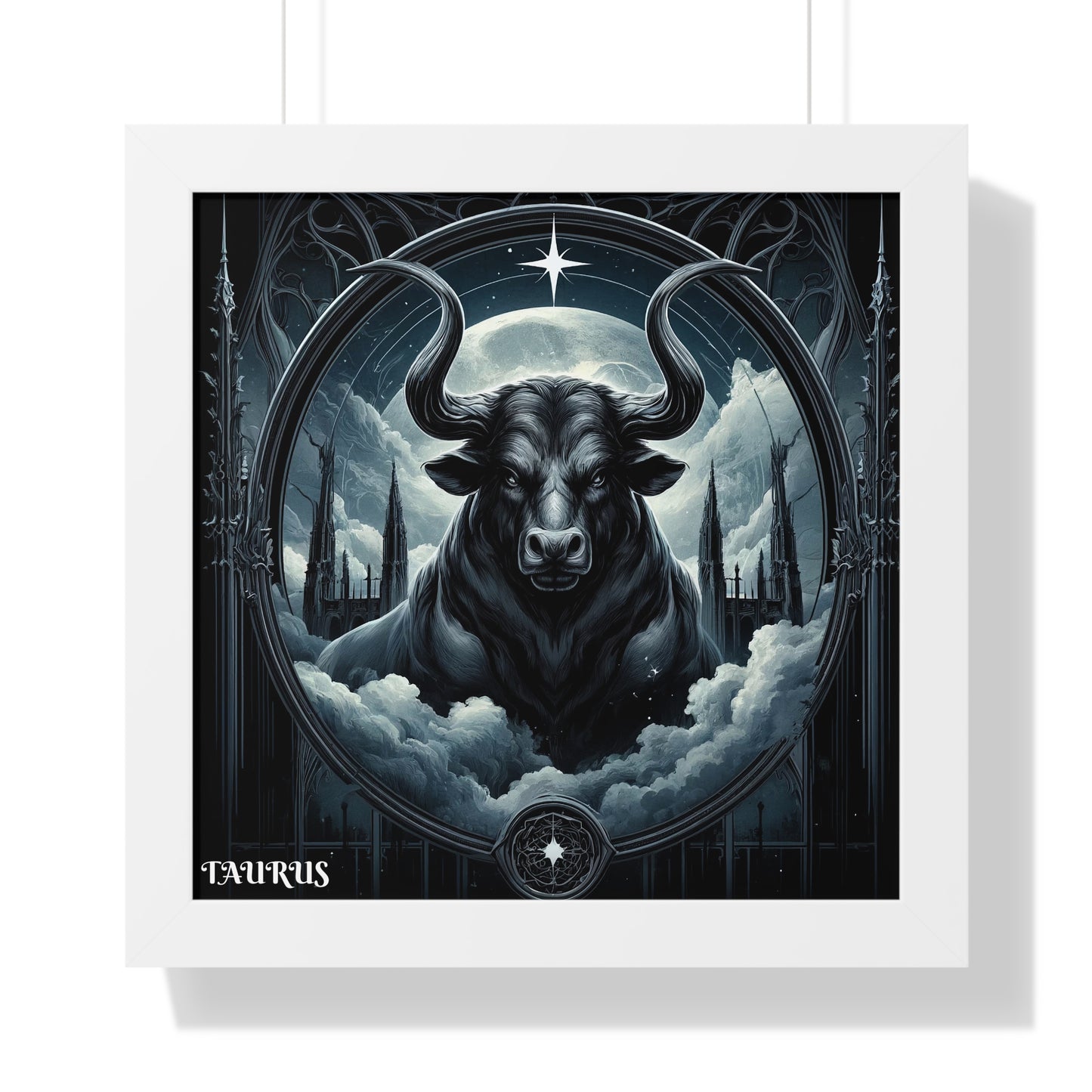 TAURUS Framed Vertical Poster