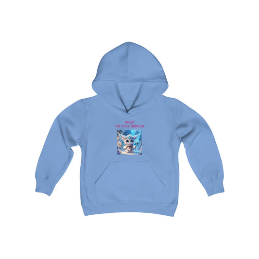 Youth Heavy Blend Hooded Sweatshirt Frost the Frostbringer