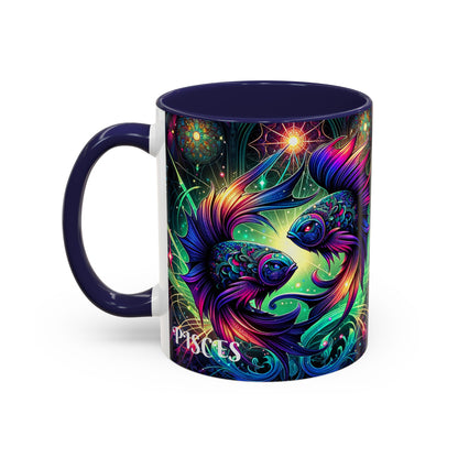 PISCES Accent Coffee Mug (11, 15oz)