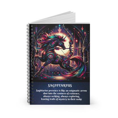 SAGITTARIUS Spiral Notebook - Ruled Line