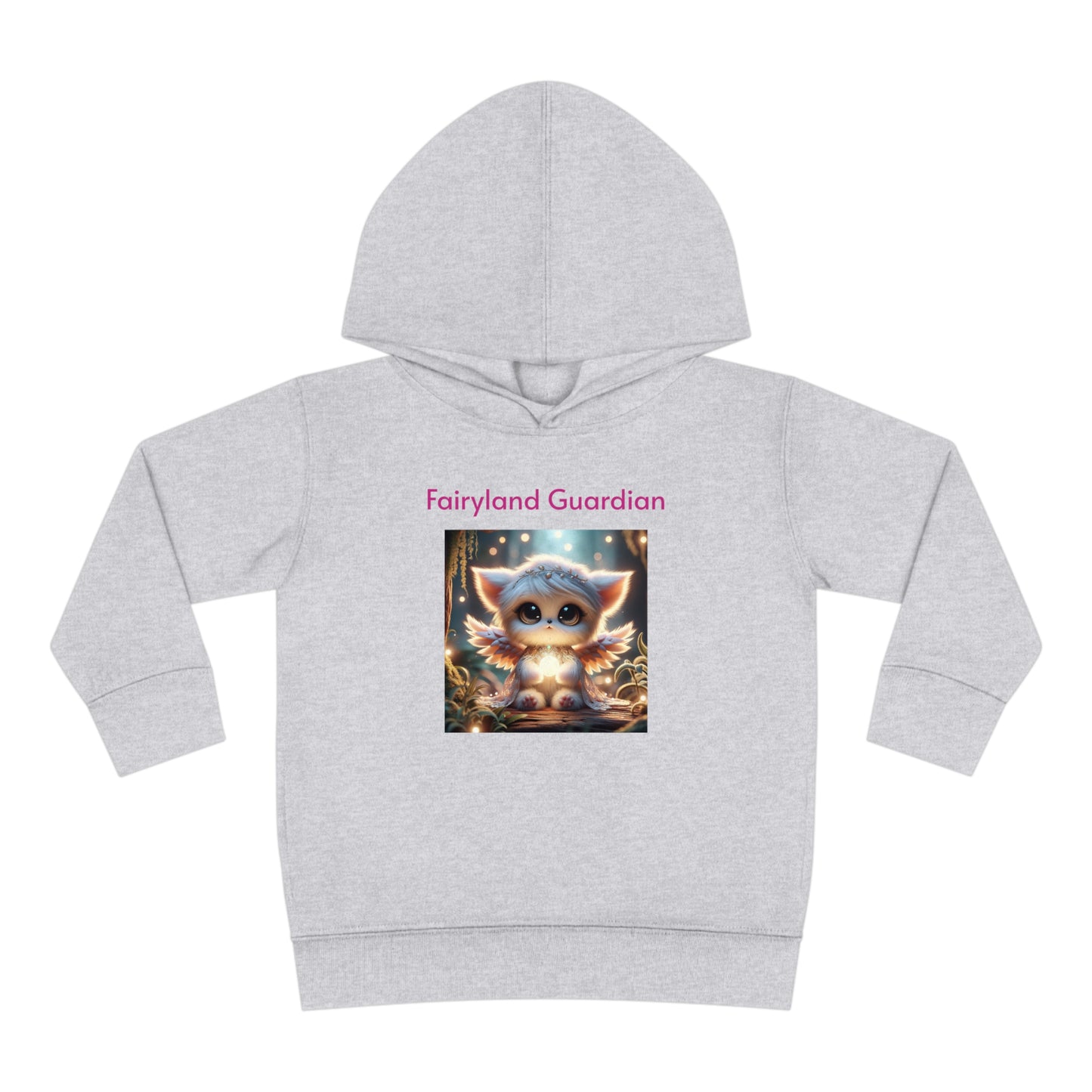 Toddler Pullover Fleece Hoodie Nora the Glowbringer