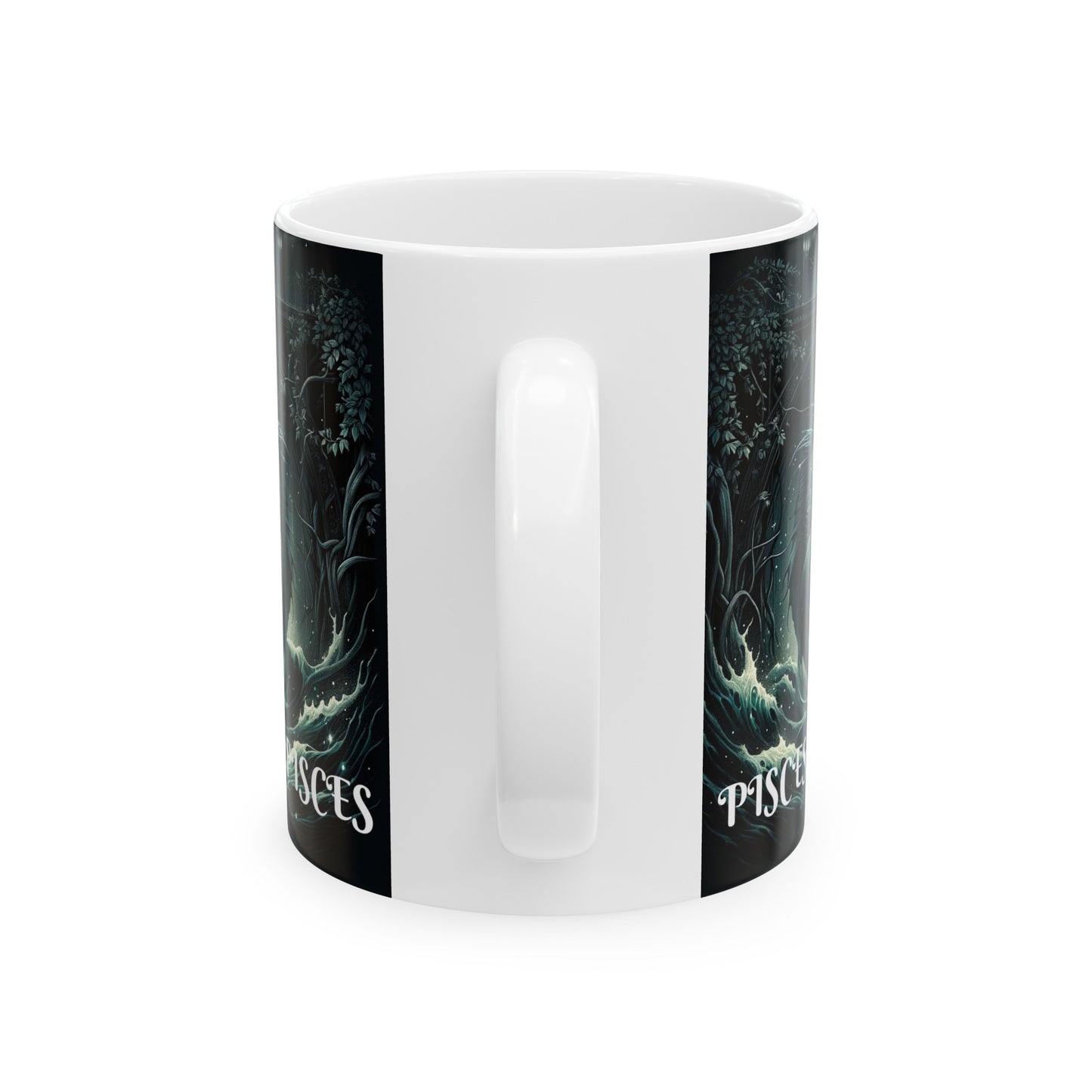 PISCES GOTHIC Ceramic Mug, (11oz, 15oz)