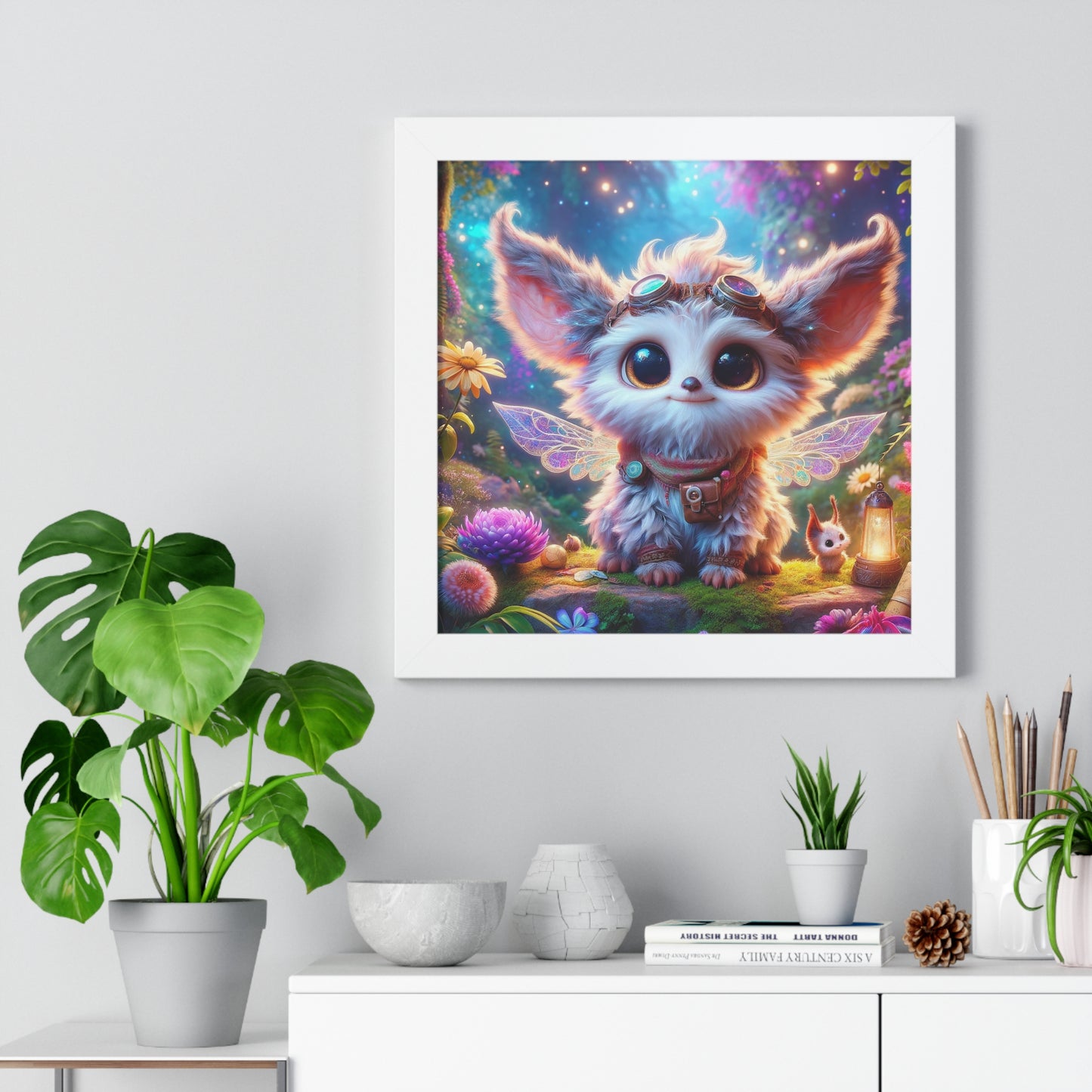 Framed Vertical Poster Pip the Pathfinder Fairyland Guardian