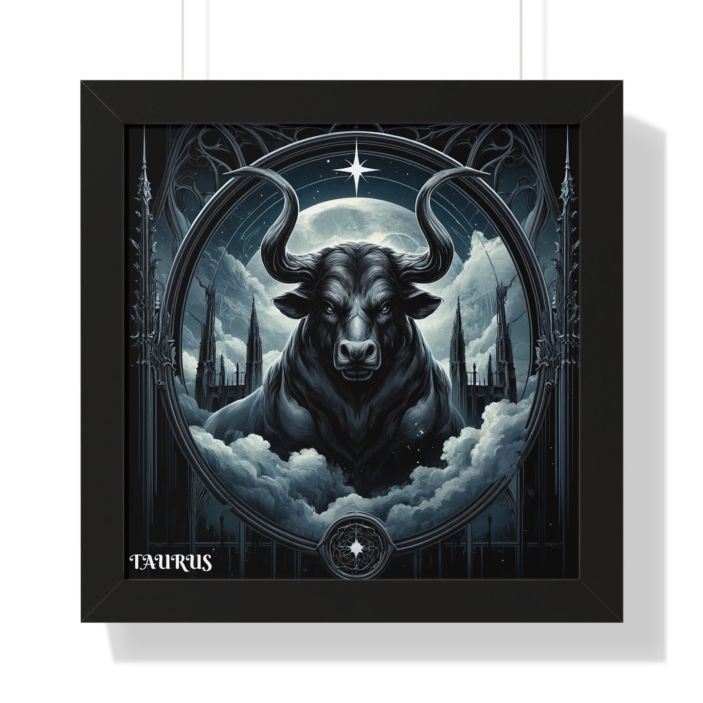 TAURUS Framed Vertical Poster