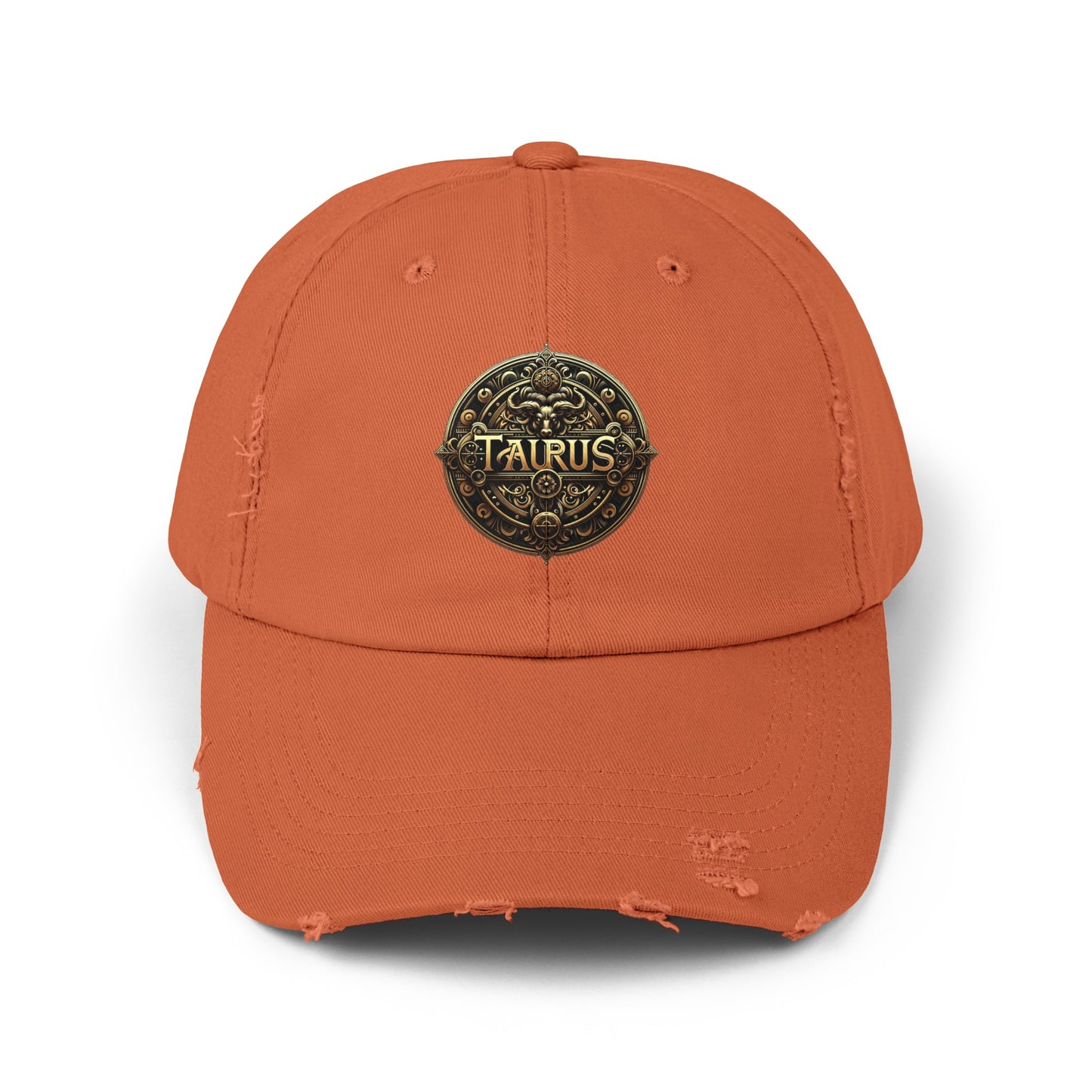 TAURUS Unisex Distressed Cap