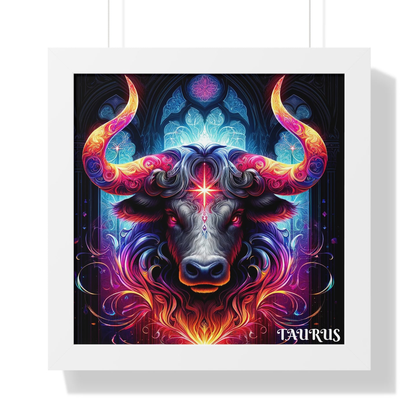 TAURUS Framed Vertical Poster