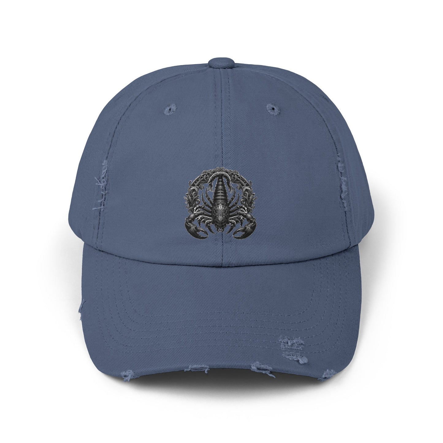 SCORPIO Unisex Distressed Cap