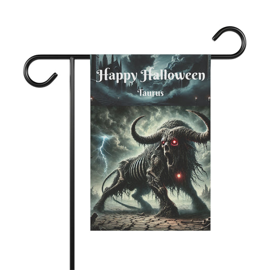 Happy Halloween Garden & House Banner - Taurus