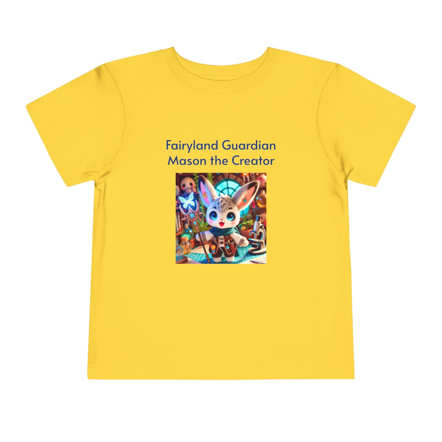 Toddler Tee - Mason the Creator - Cute & Magical Design for Kids