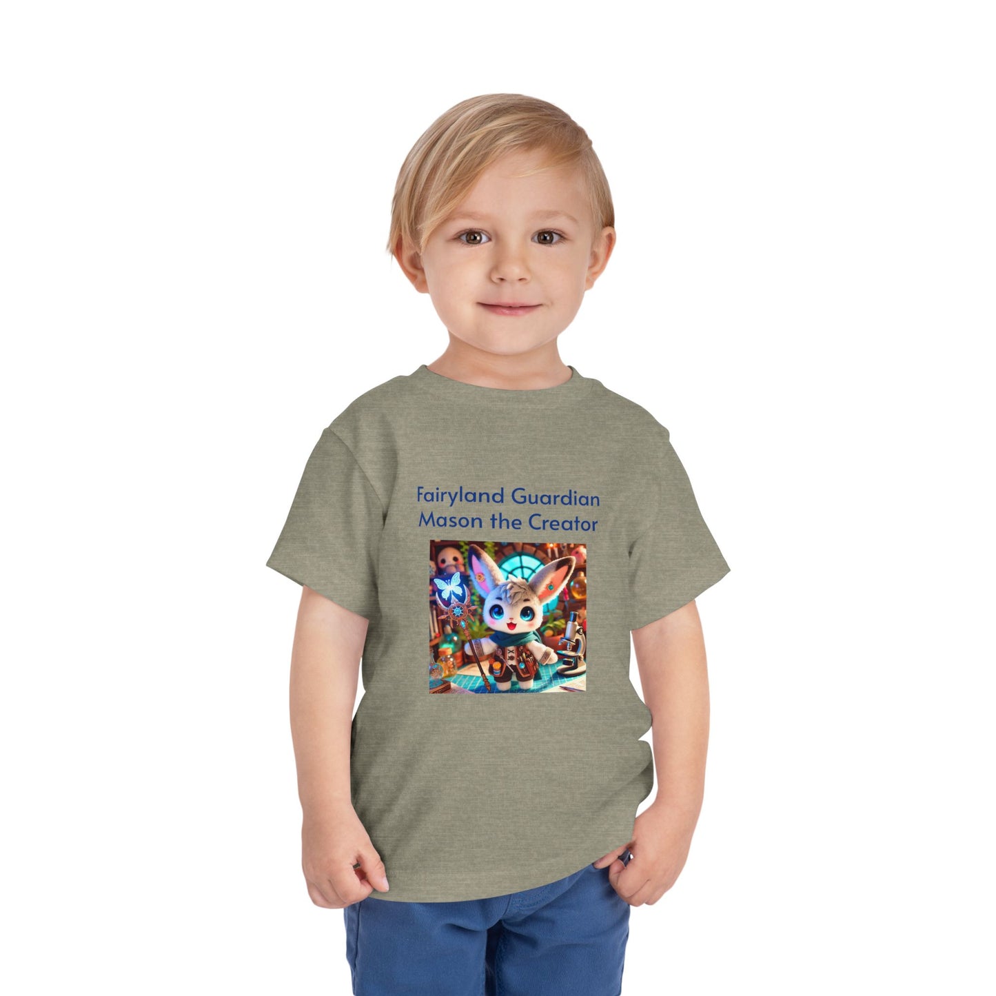 Toddler Tee - Mason the Creator - Cute & Magical Design for Kids