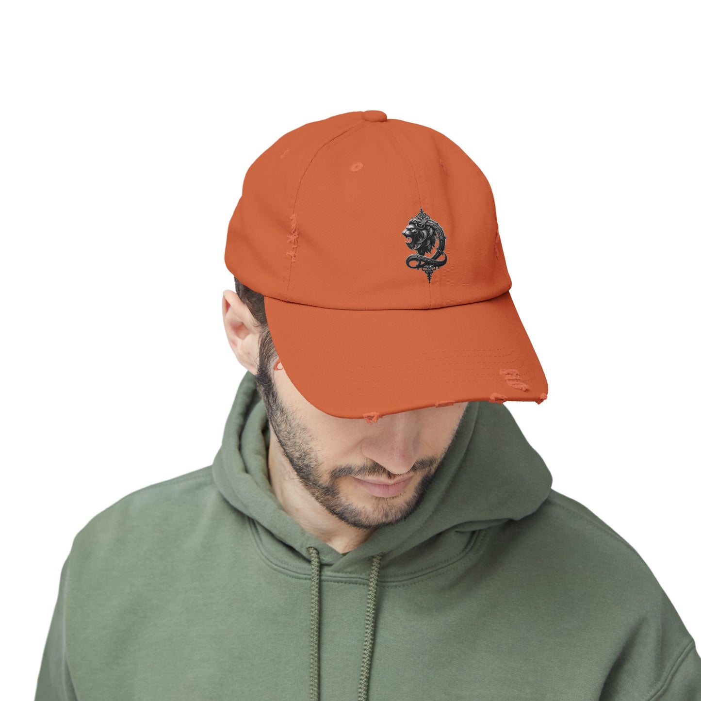 LEO Unisex Distressed Cap