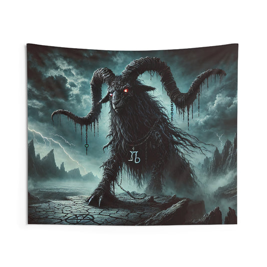 Happy Halloween Indoor Wall Tapestries - Capricorn