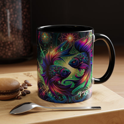 PISCES Accent Coffee Mug (11, 15oz)