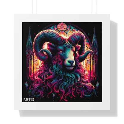 ARIES Framed Vertical Poster