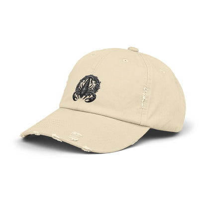 SCORPIO Unisex Distressed Cap