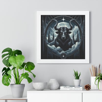 TAURUS Framed Horizontal Poster