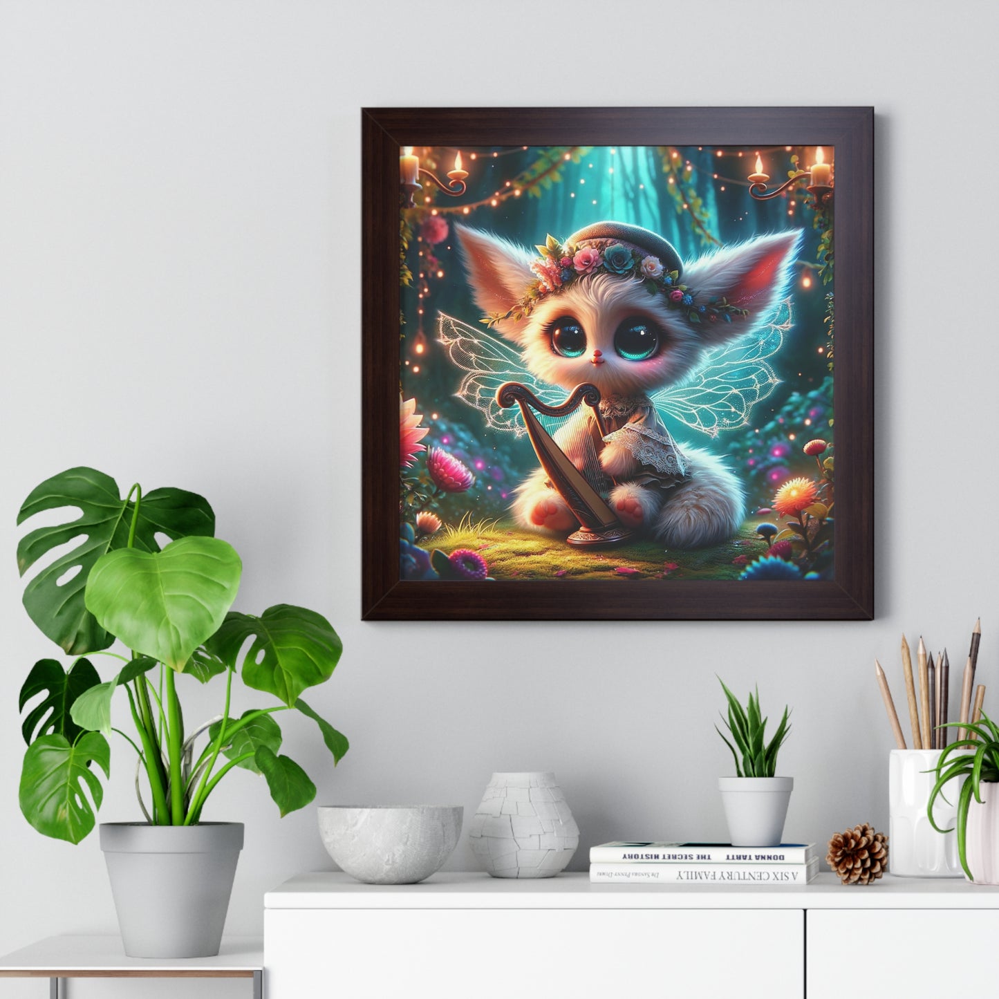 Framed Vertical Poster Aria the Melodious Fairyland Guardian