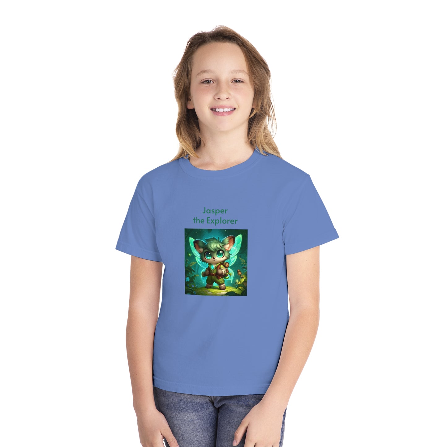 Youth Midweight Tee Jasper the Explorer