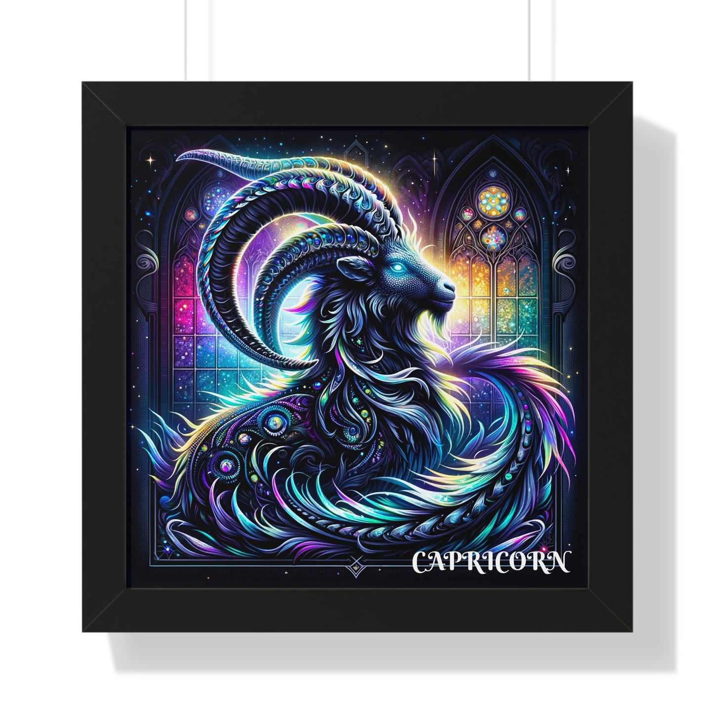 CAPRICORN Framed Vertical Poster