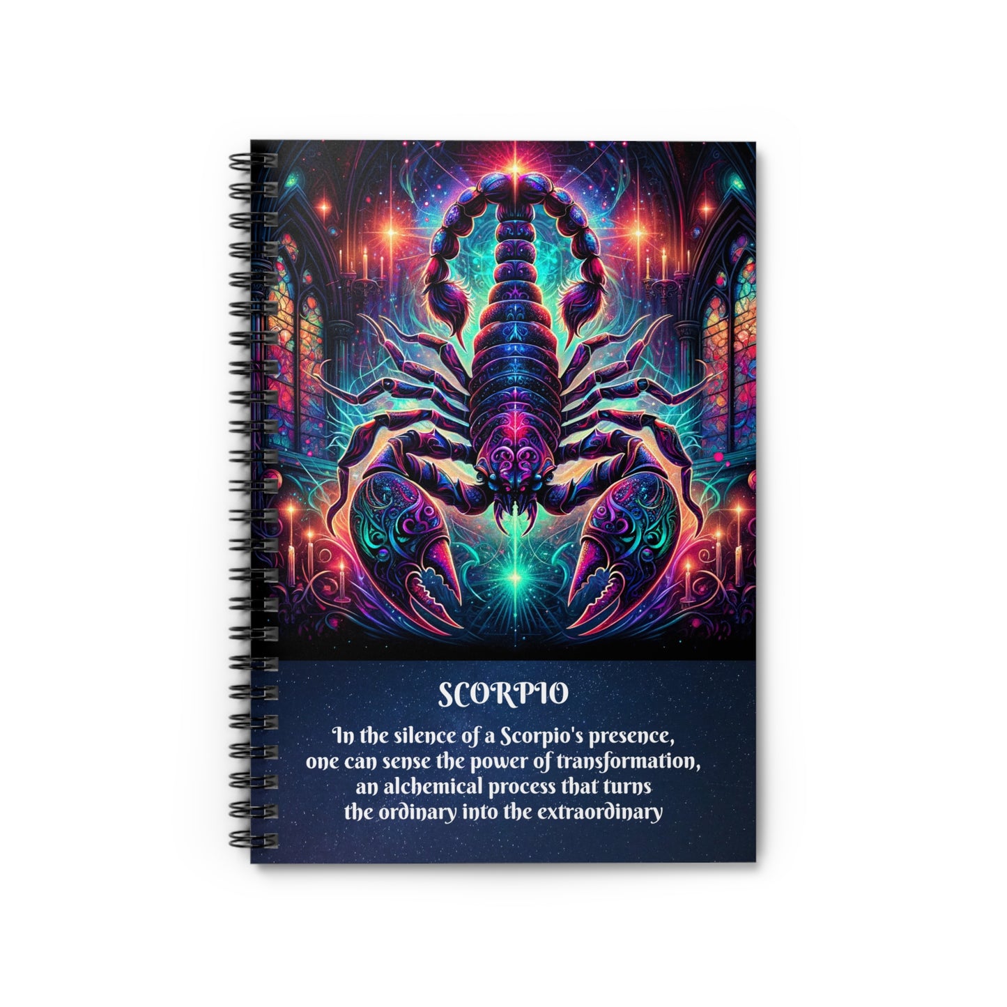 SCORPIO Spiral Notebook - Ruled Line