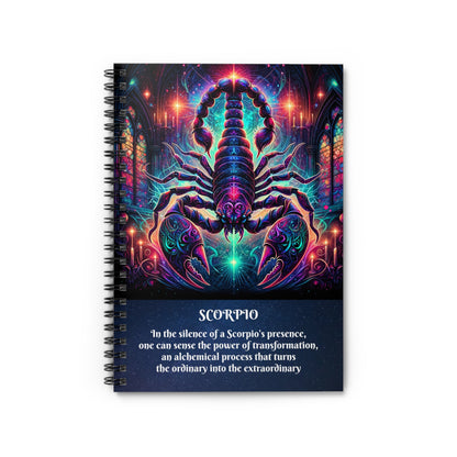 SCORPIO Spiral Notebook - Ruled Line