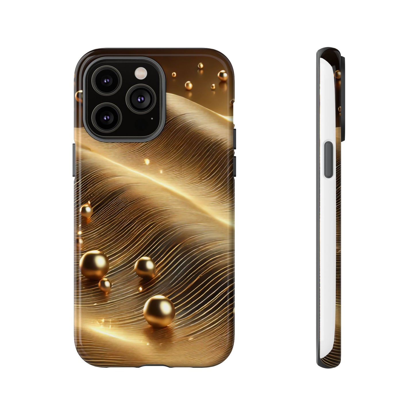 iPhone 16 ...Gold Tough Cases