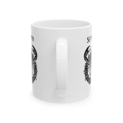 Scorpio Ceramic Mug, (11oz, 15oz)