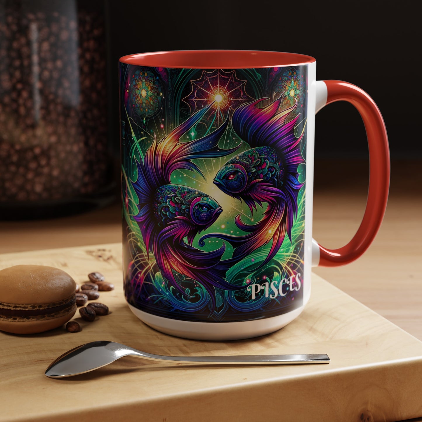 PISCES Accent Coffee Mug (11, 15oz)