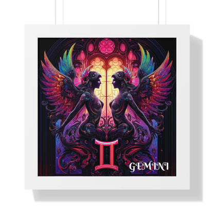 GEMINI Framed Vertical Poster