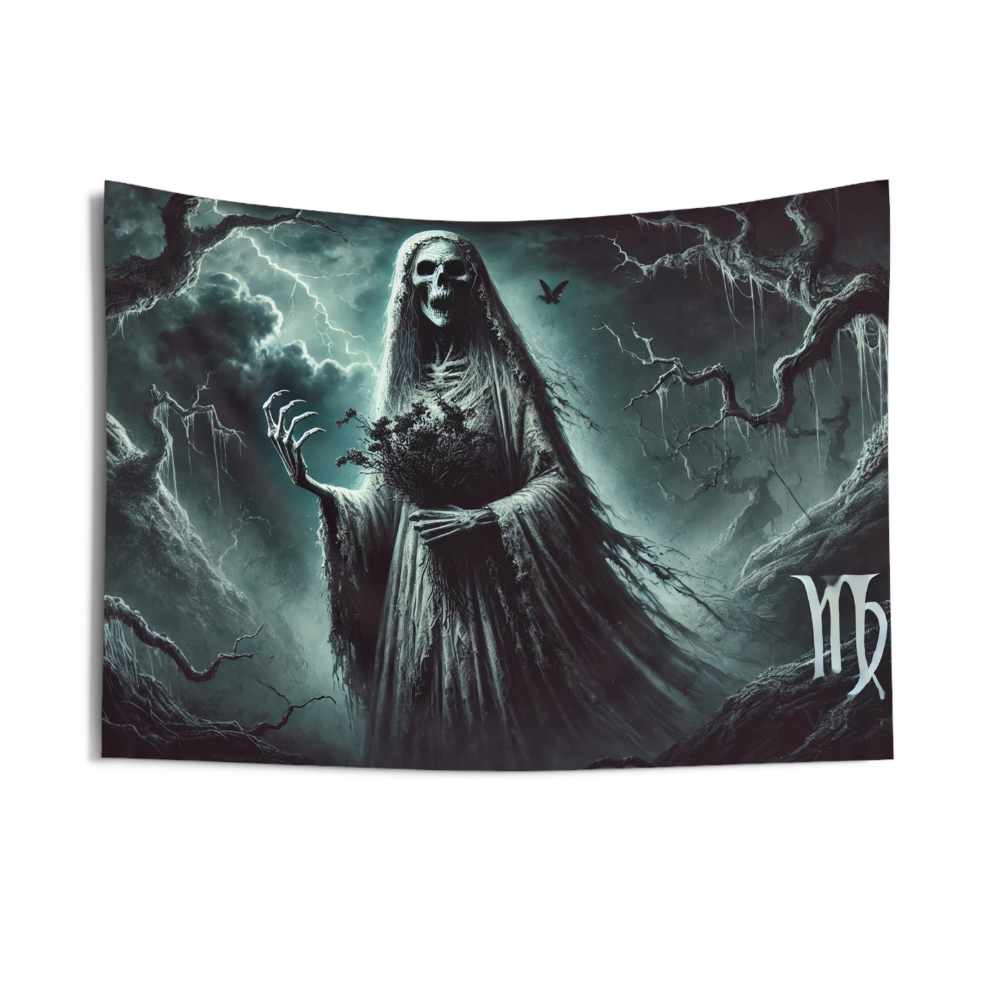 Happy Halloween Indoor Wall Tapestries - Virgo