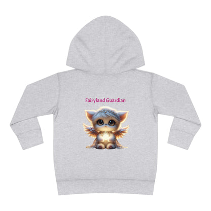 Toddler Pullover Fleece Hoodie Nora the Glowbringer