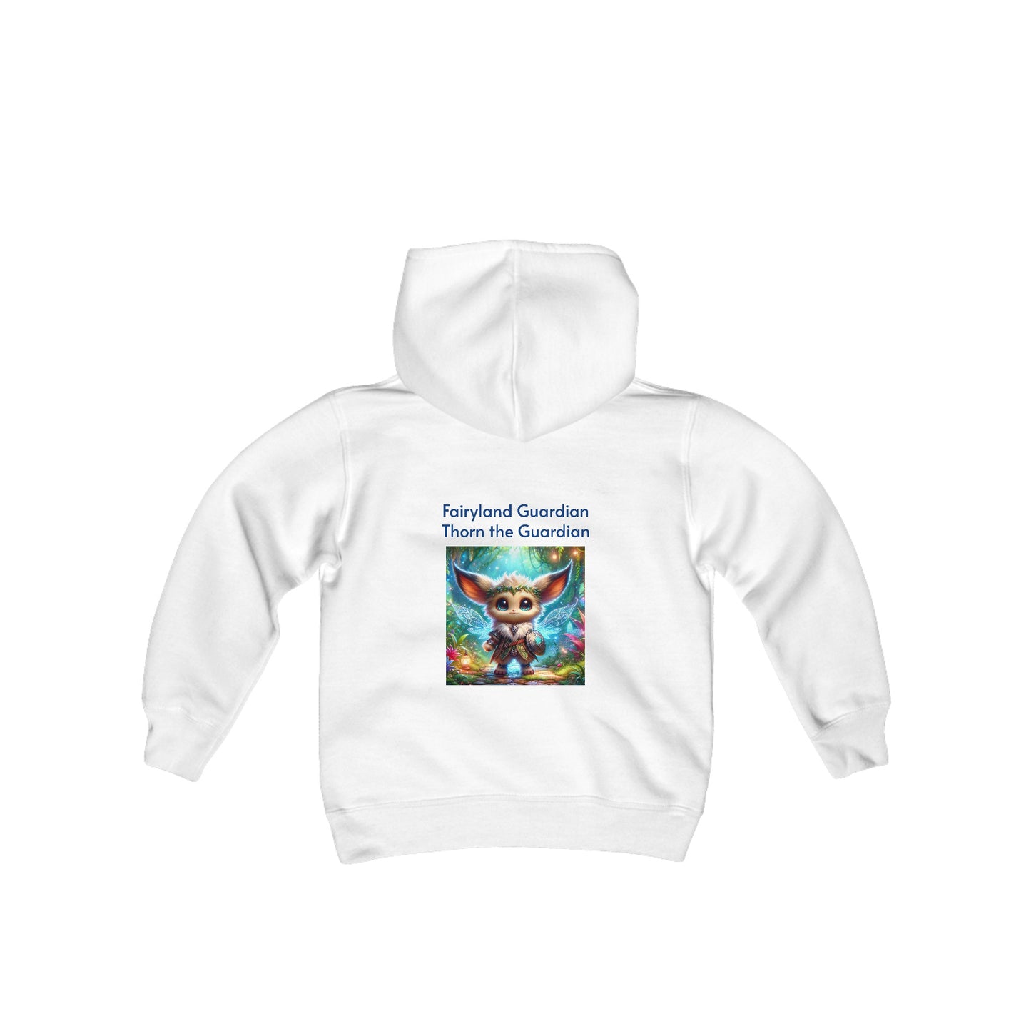 Youth Heavy Blend Hooded Sweatshirt Thorn the Guardian