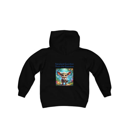 Youth Heavy Blend Hooded Sweatshirt Thorn the Guardian