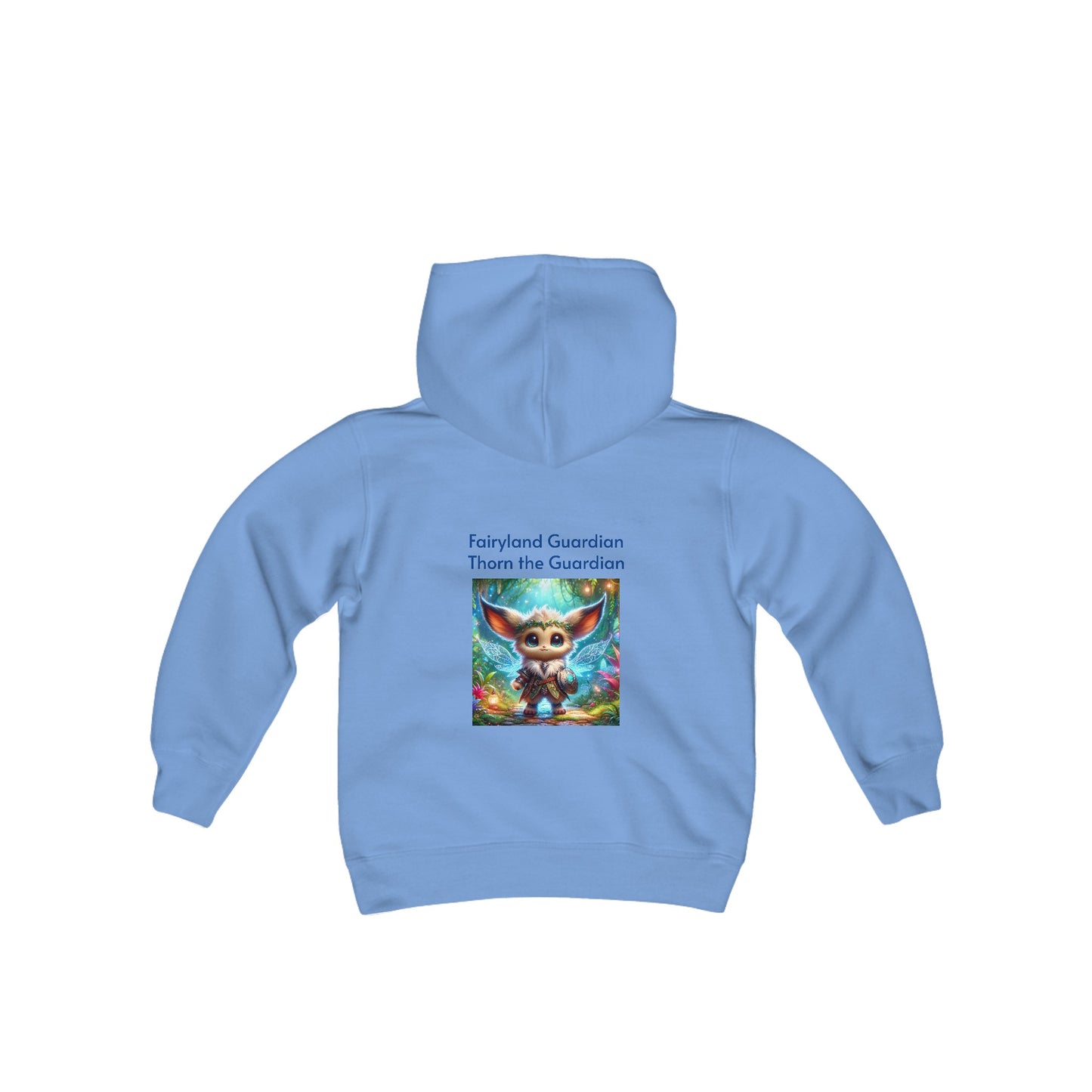 Youth Heavy Blend Hooded Sweatshirt Thorn the Guardian