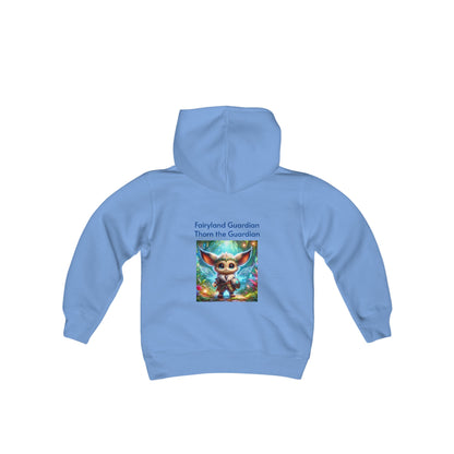 Youth Heavy Blend Hooded Sweatshirt Thorn the Guardian