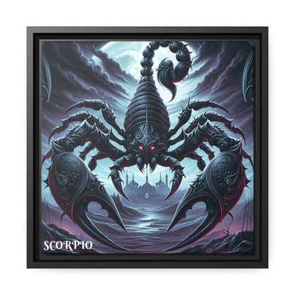 SCORPIO Matte Canvas, Black Frame