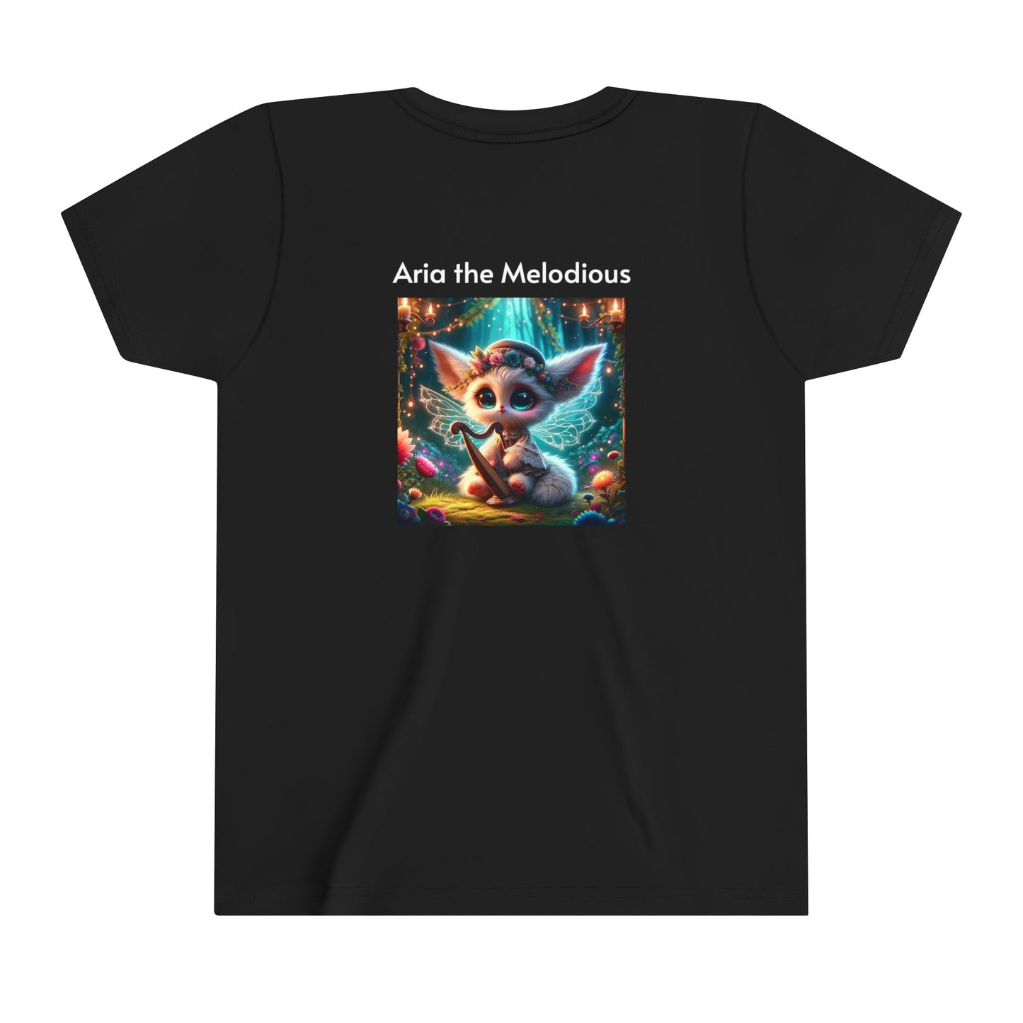 Youth Short Sleeve Tee Aria the Melodious, Soft and Magical