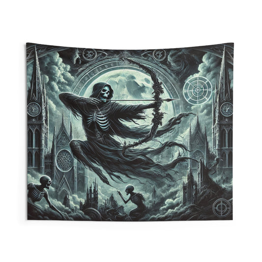 Happy Halloween Indoor Wall Tapestries - Sagittarius